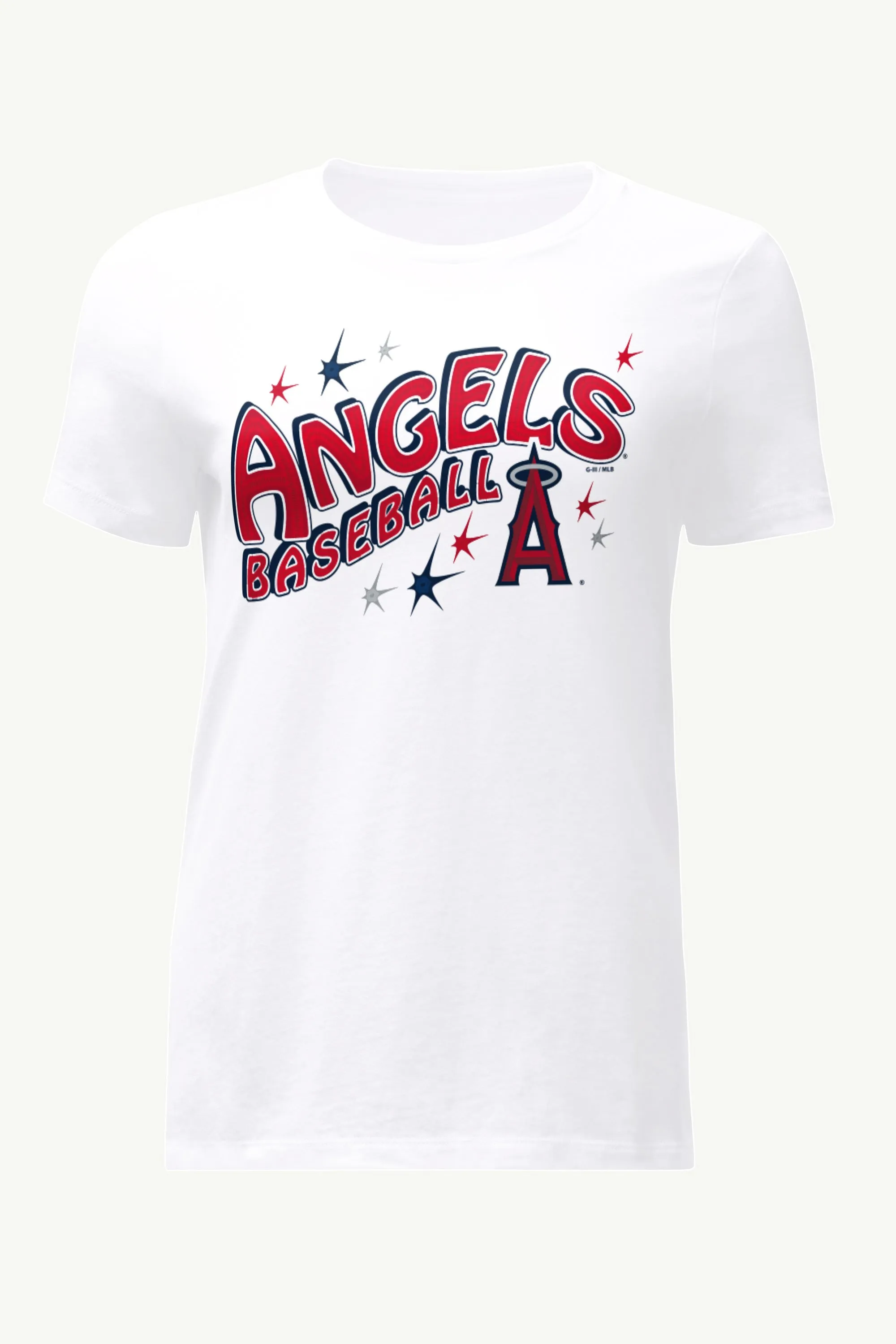 WOMENS LOS ANGELES ANGELS FIREWORKS T SHIRT sold by Starter