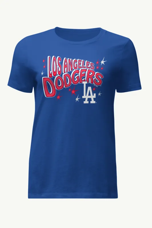 WOMENS LOS ANGELES DODGERS FIREWORKS T SHIRT sold by Starter