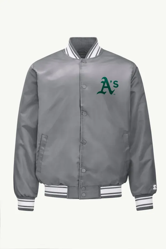 MENS ATHLETICS SATIN VARISTY JACKET sold by Starter