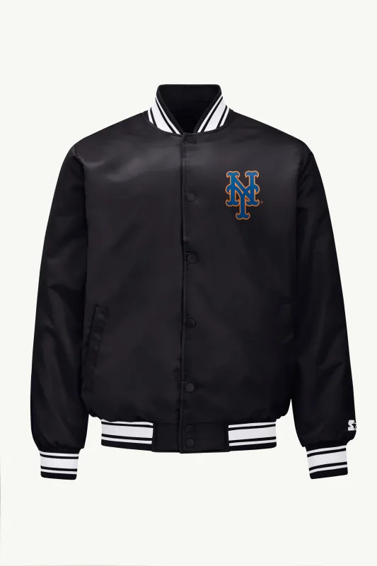 MENS NEW YORK METS SATIN VARISTY JACKET sold by Starter