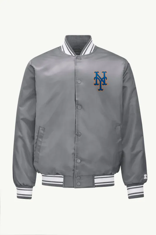 MENS NEW YORK METS SATIN VARSITY JACKET sold by Starter