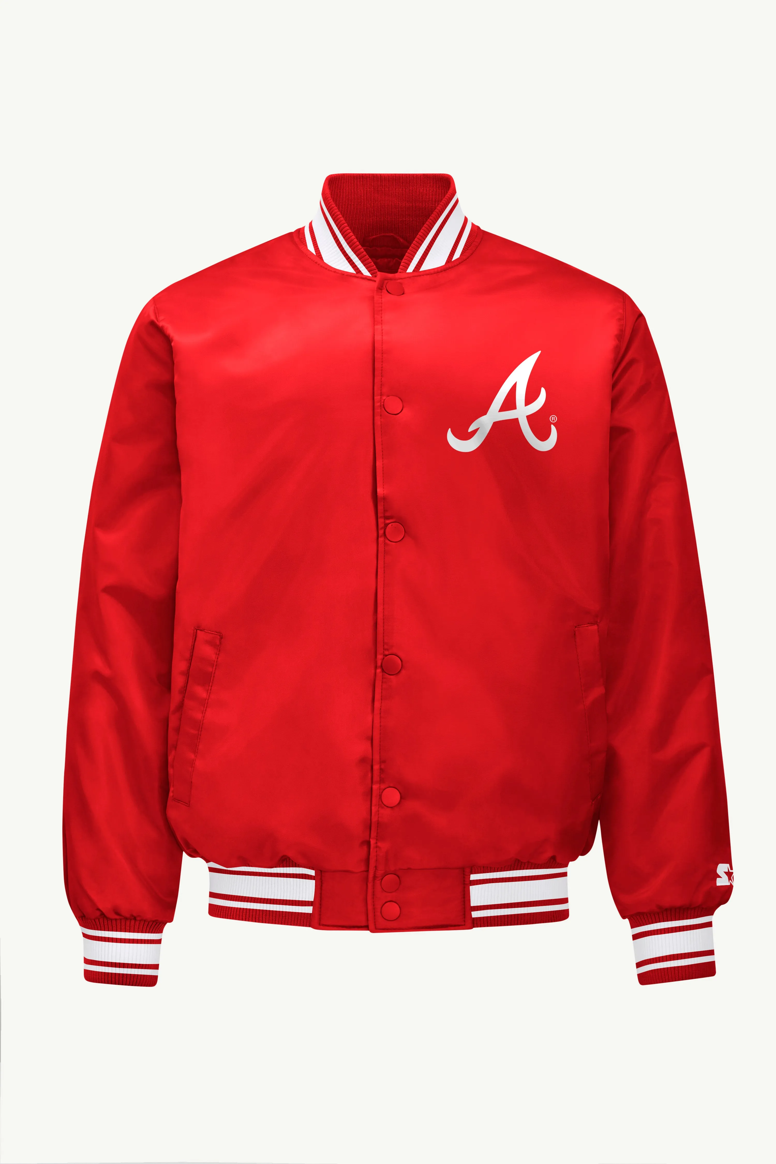 MENS ATLANTA BRAVES SATIN VARSITY JACKET sold by Starter