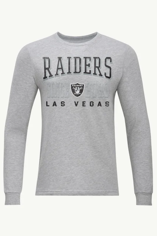 MENS LAS VEGAS RAIDERS RETRO LONG SLEEVE T SHIRT sold by Starter