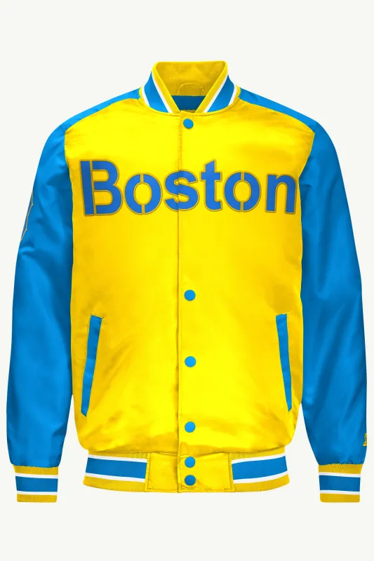 MENS BOSTON RED SOX SATIN VARSITY JACKET sold by Starter