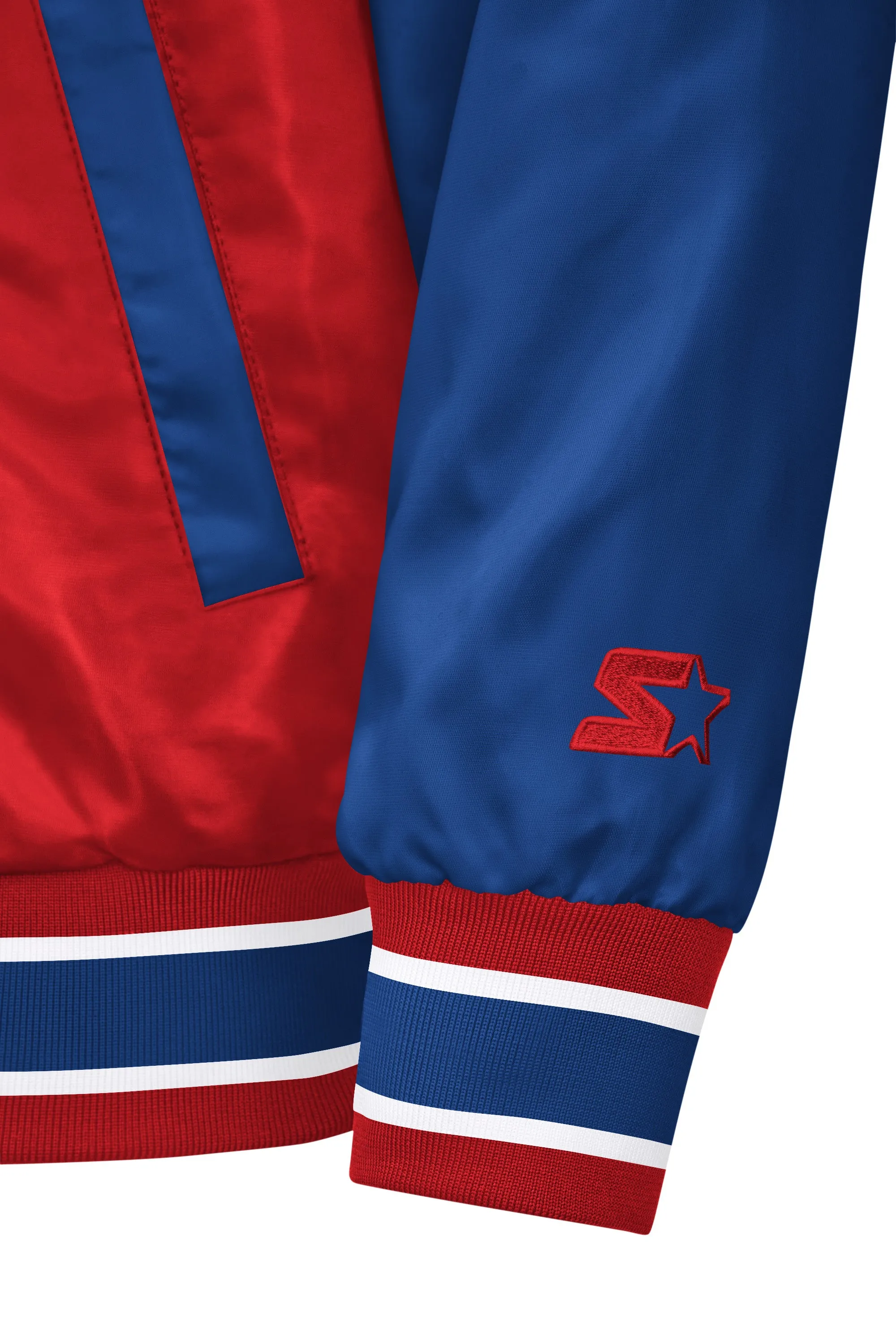 MENS MIAMI MARLINS SATIN VARSITY JACKET sold by Starter product image thumbnail 4