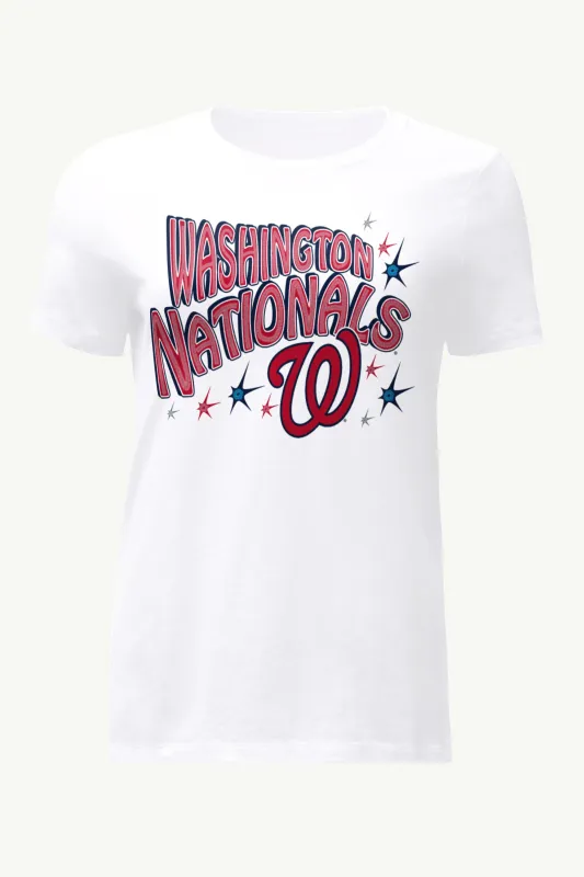 WOMENS WASHINGTON NATIONALS FIREWORKS T SHIRT sold by Starter