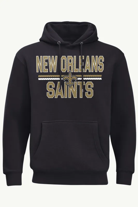 MENS NEW ORLEANS SAINTS MESH LOOK HOODIE sold by Starter