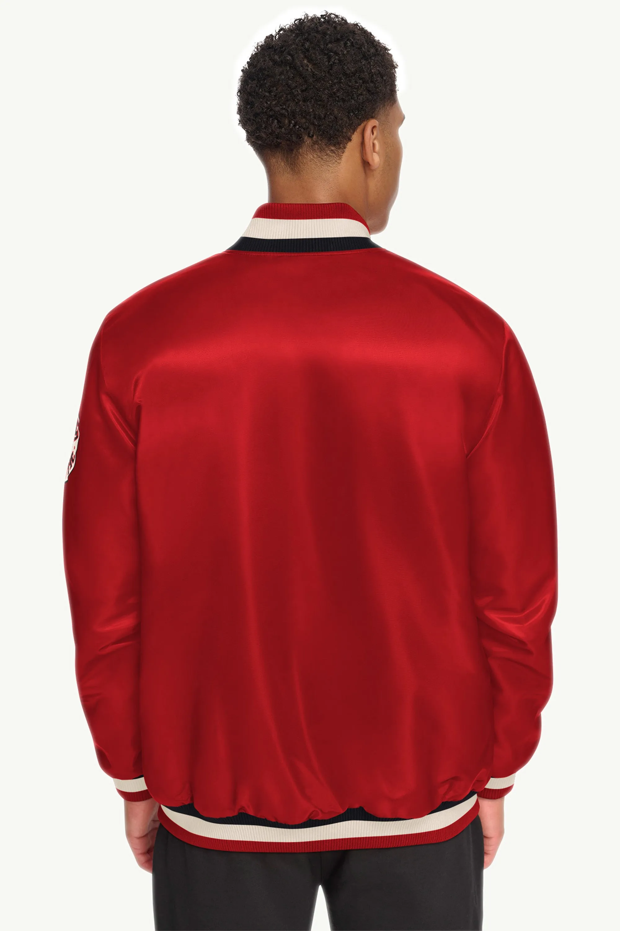 MENS STARTER VARSITY BOMBER JACKET sold by Starter product image thumbnail 3