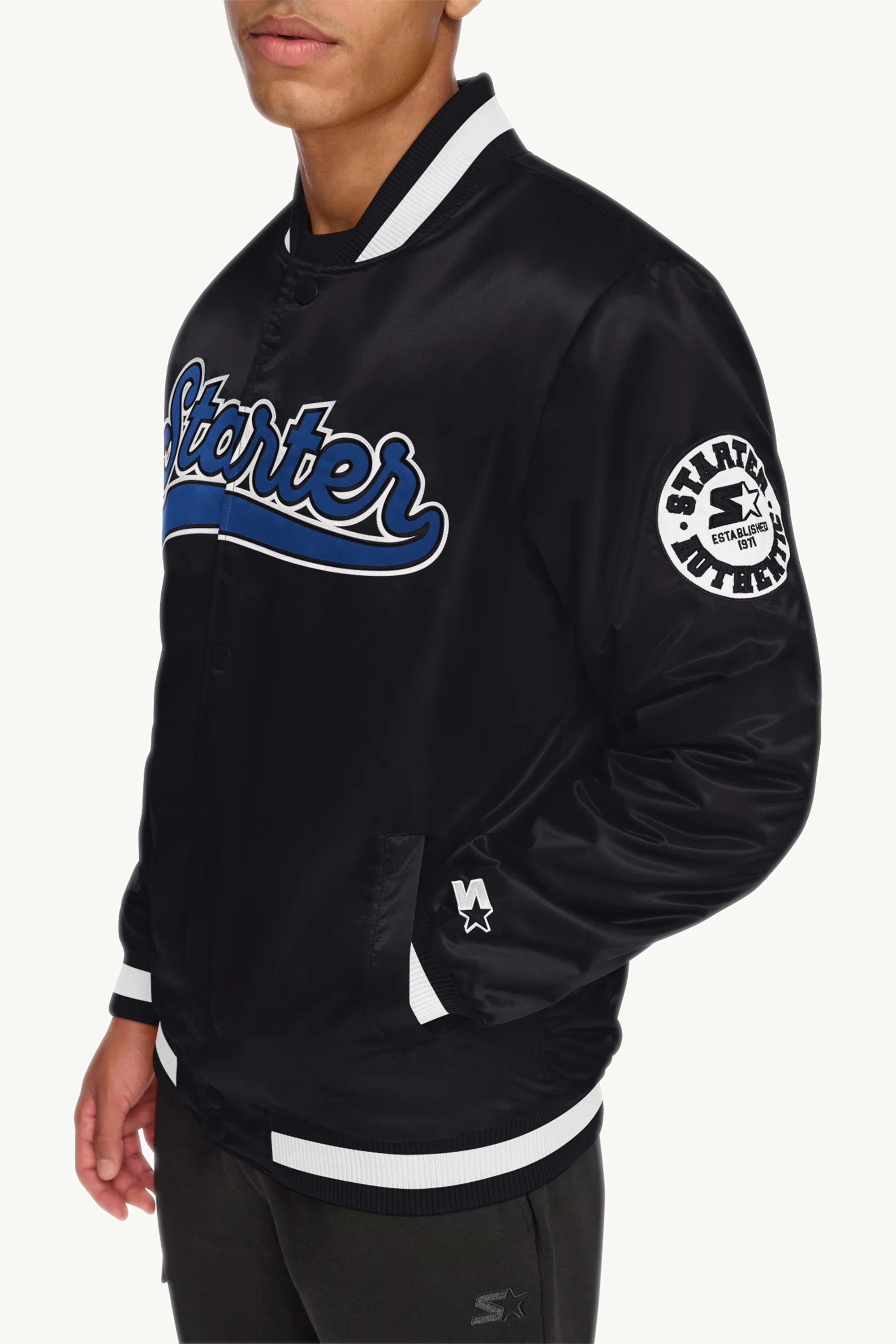 MENS STARTER VARSITY BOMBER JACKET sold by Starter product image thumbnail 2