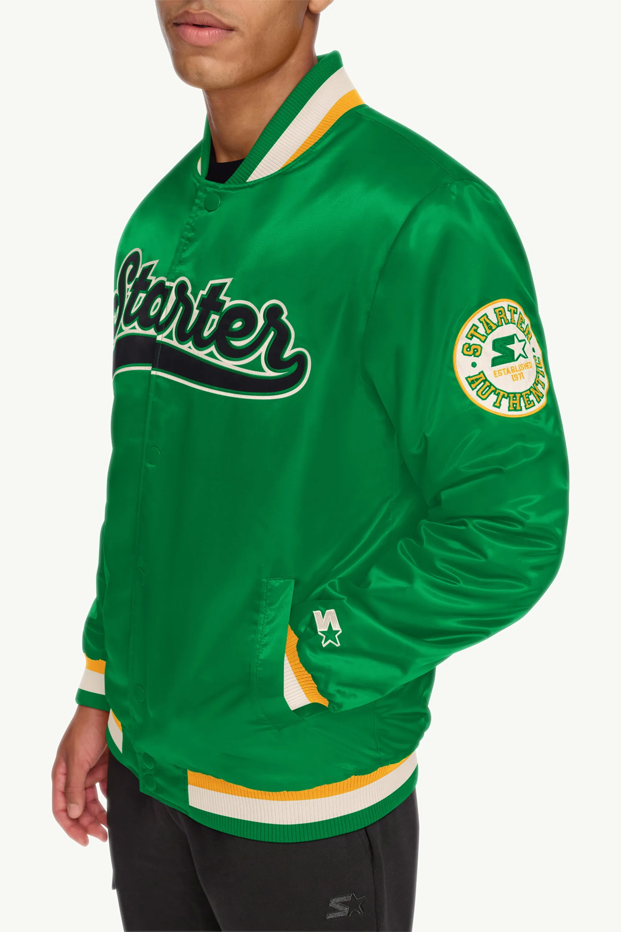 MENS STARTER VARSITY BOMBER JACKET sold by Starter product image thumbnail 2