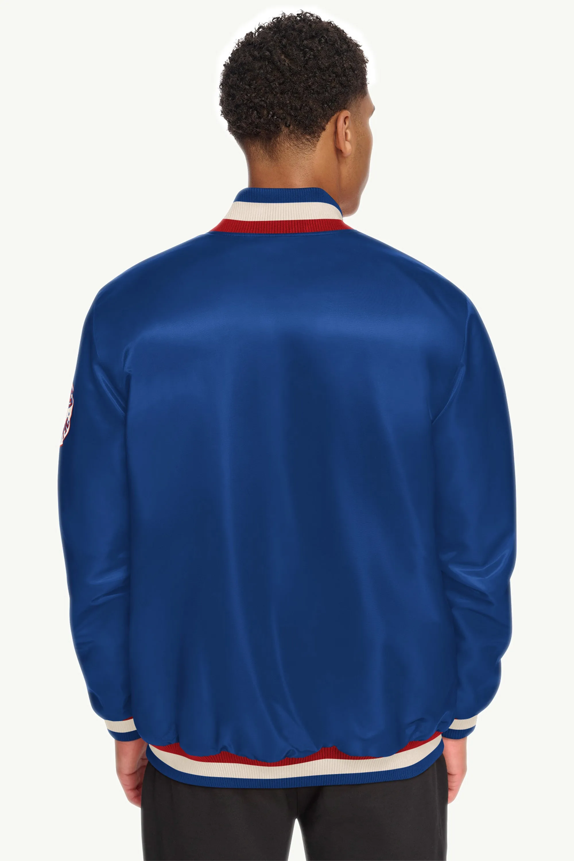 MENS STARTER VARSITY BOMBER JACKET sold by Starter product image thumbnail 3