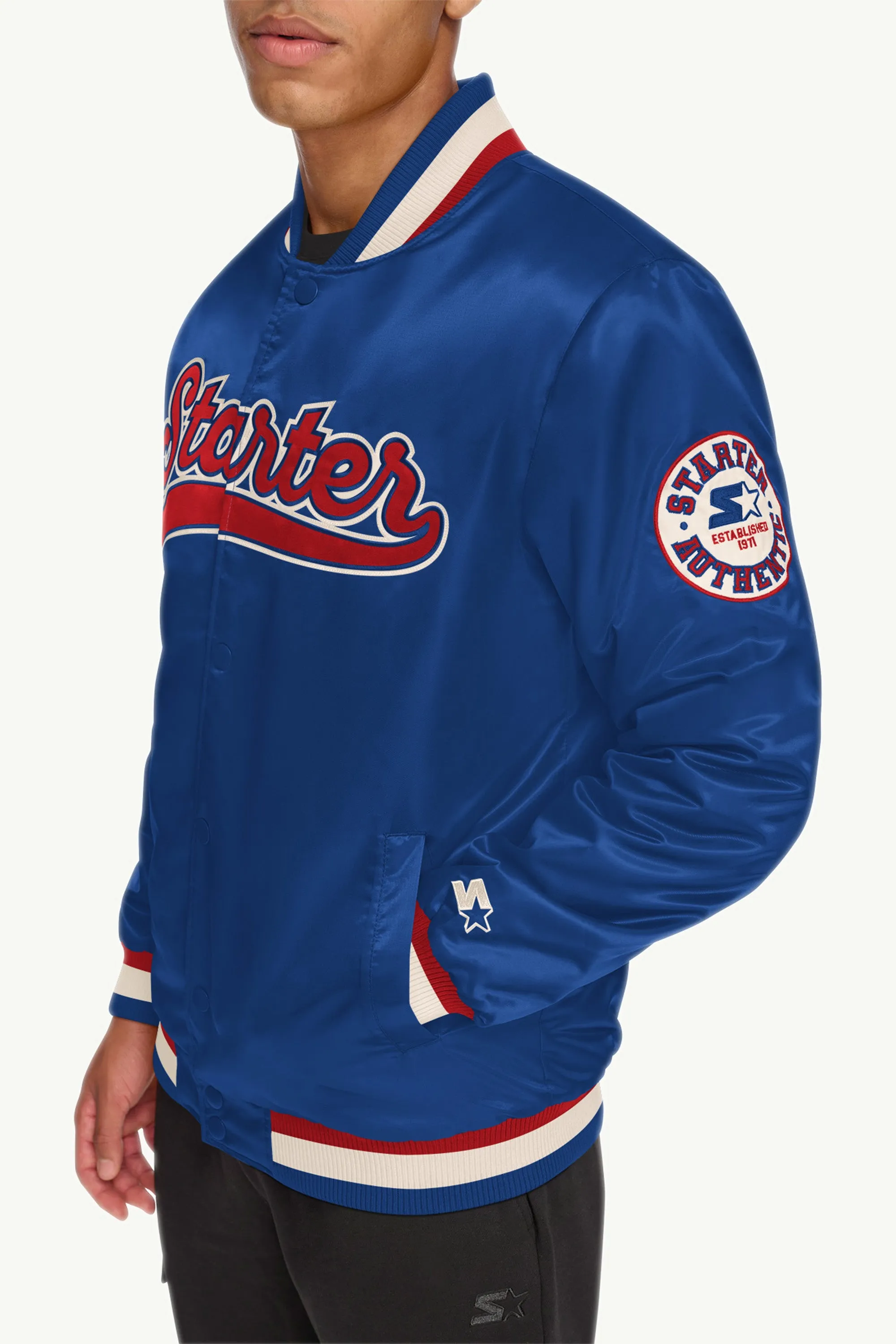 MENS STARTER VARSITY BOMBER JACKET sold by Starter product image thumbnail 2