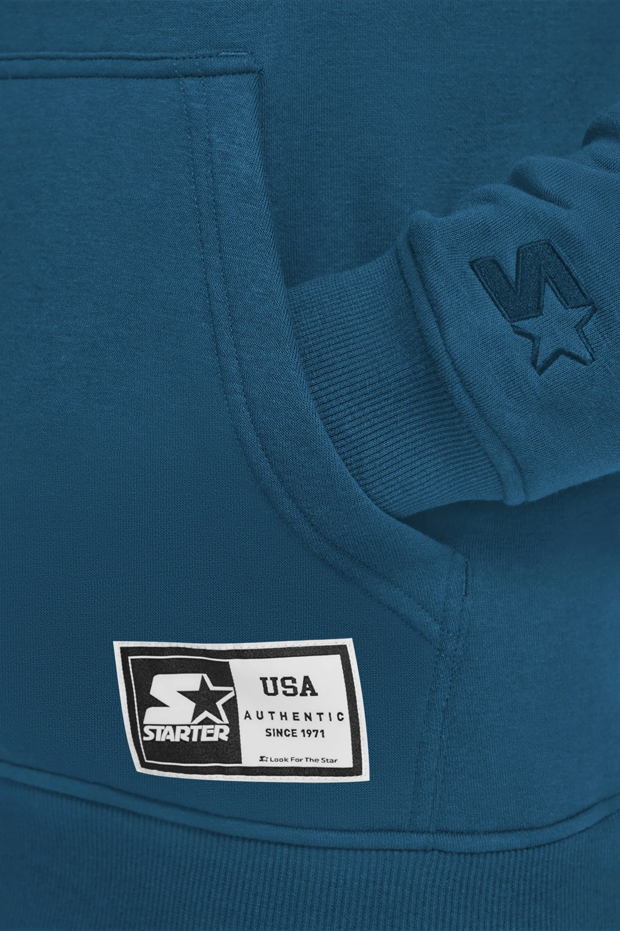 MENS STARTER EMBROIDERED FLEECE HOODIE sold by Starter product image thumbnail 3