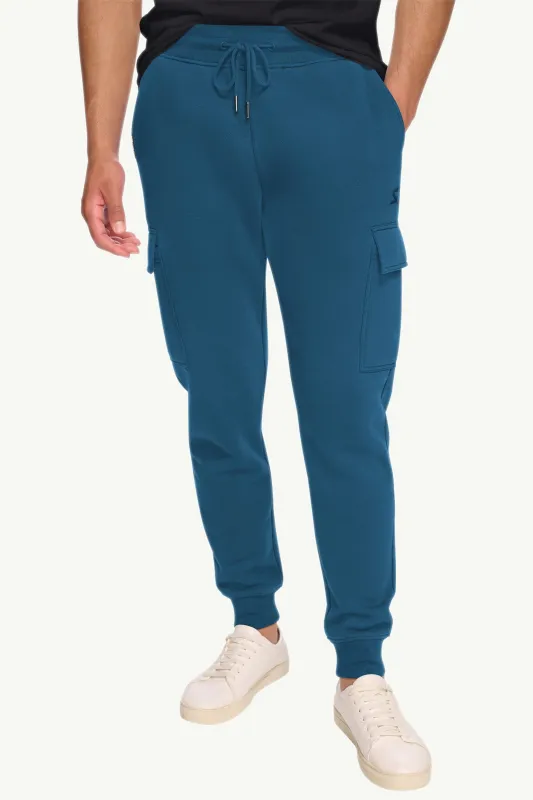 MENS STARTER EMBROIDERED FLEECE CARGO JOGGER made by Starter