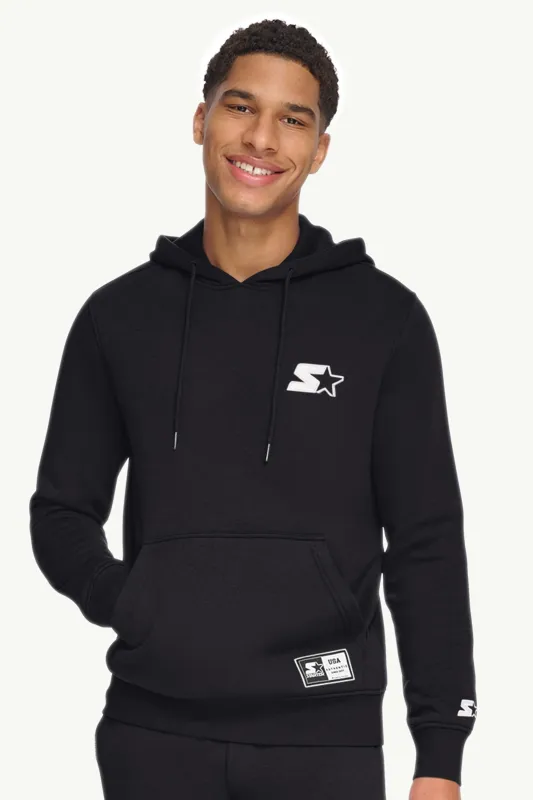 MENS STARTER EMBROIDERED FLEECE HOODIE made by Starter