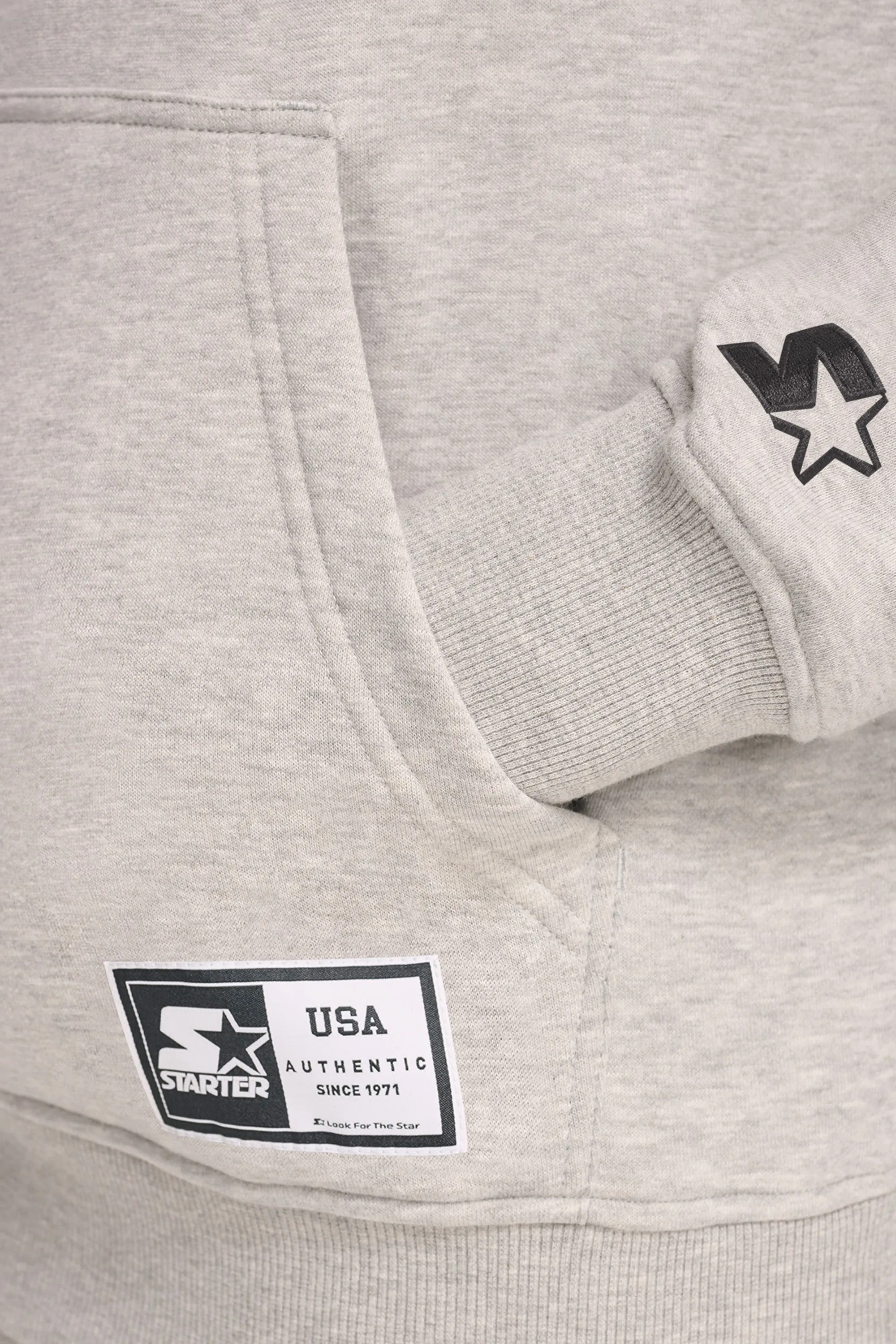 MENS STARTER EMBROIDERED FLEECE HOODIE sold by Starter product image thumbnail 3