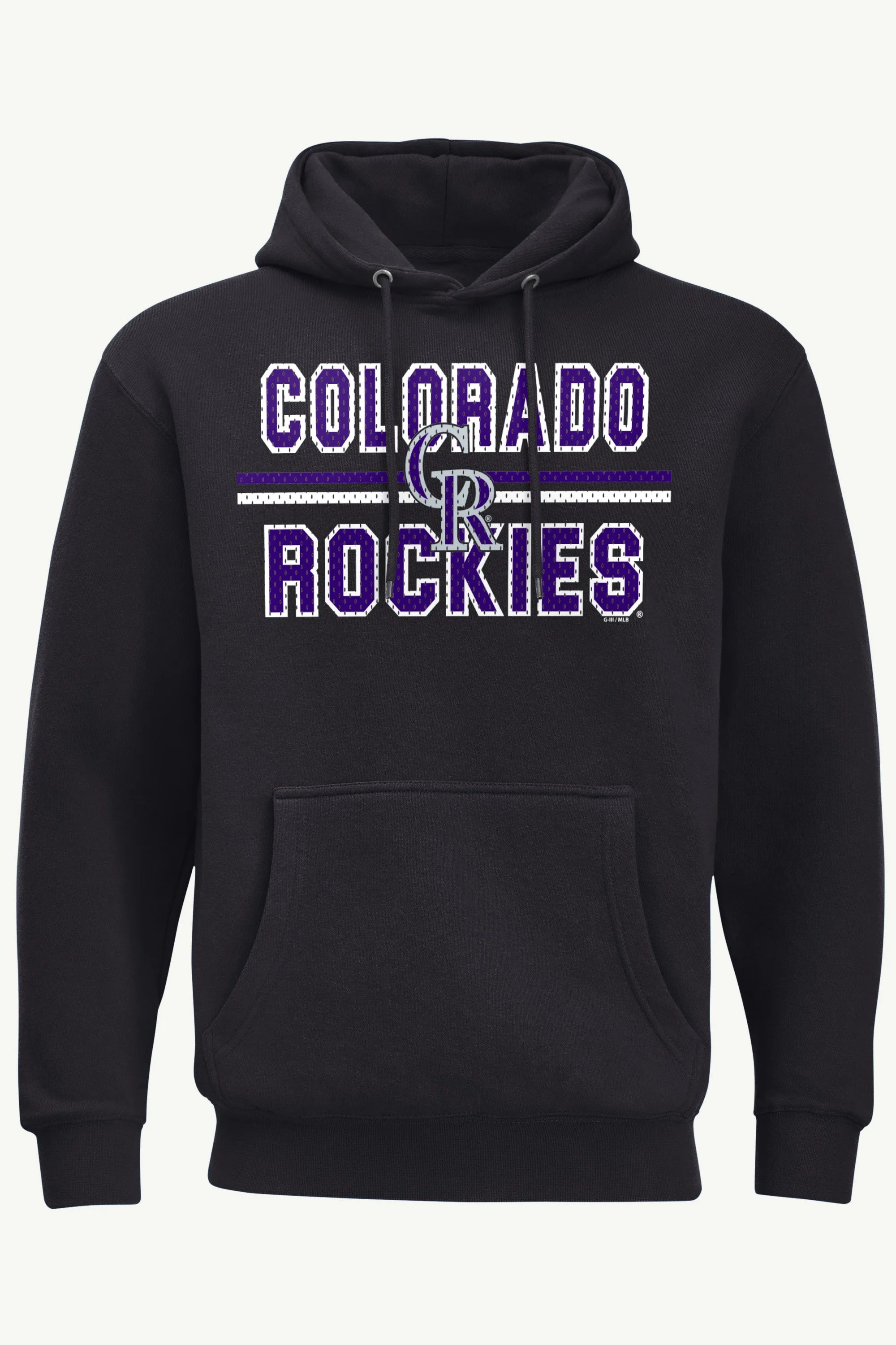 MENS COLORADO ROCKIES MESH LOOK HOODIE sold by Starter