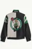 BOSTON CELTICS FULL ZIP LEATHER JACKET sold by Starter