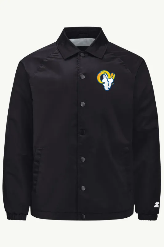 MENS LOS ANGELES RAMS RETRO COACHES JACKET sold by Starter