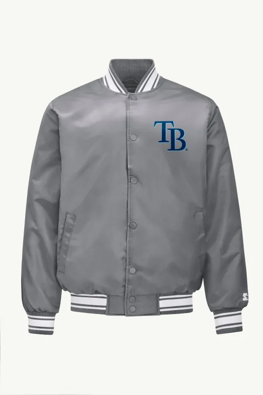 MENS TAMPA BAY RAYS SATIN VARISTY JACKET sold by Starter
