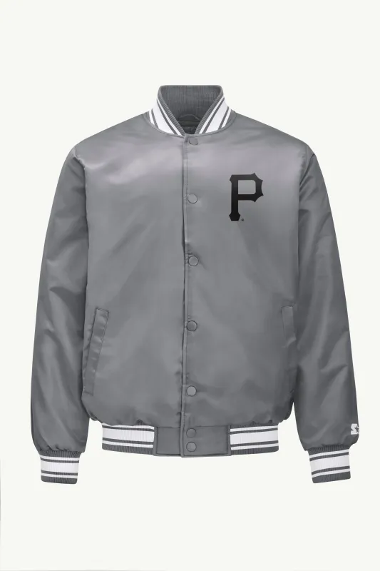MENS PITTSBURGH PIRATES SATIN VARSITY JACKET sold by Starter