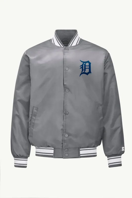 MENS DETROIT TIGERS SATIN VARSITY JACKET sold by Starter