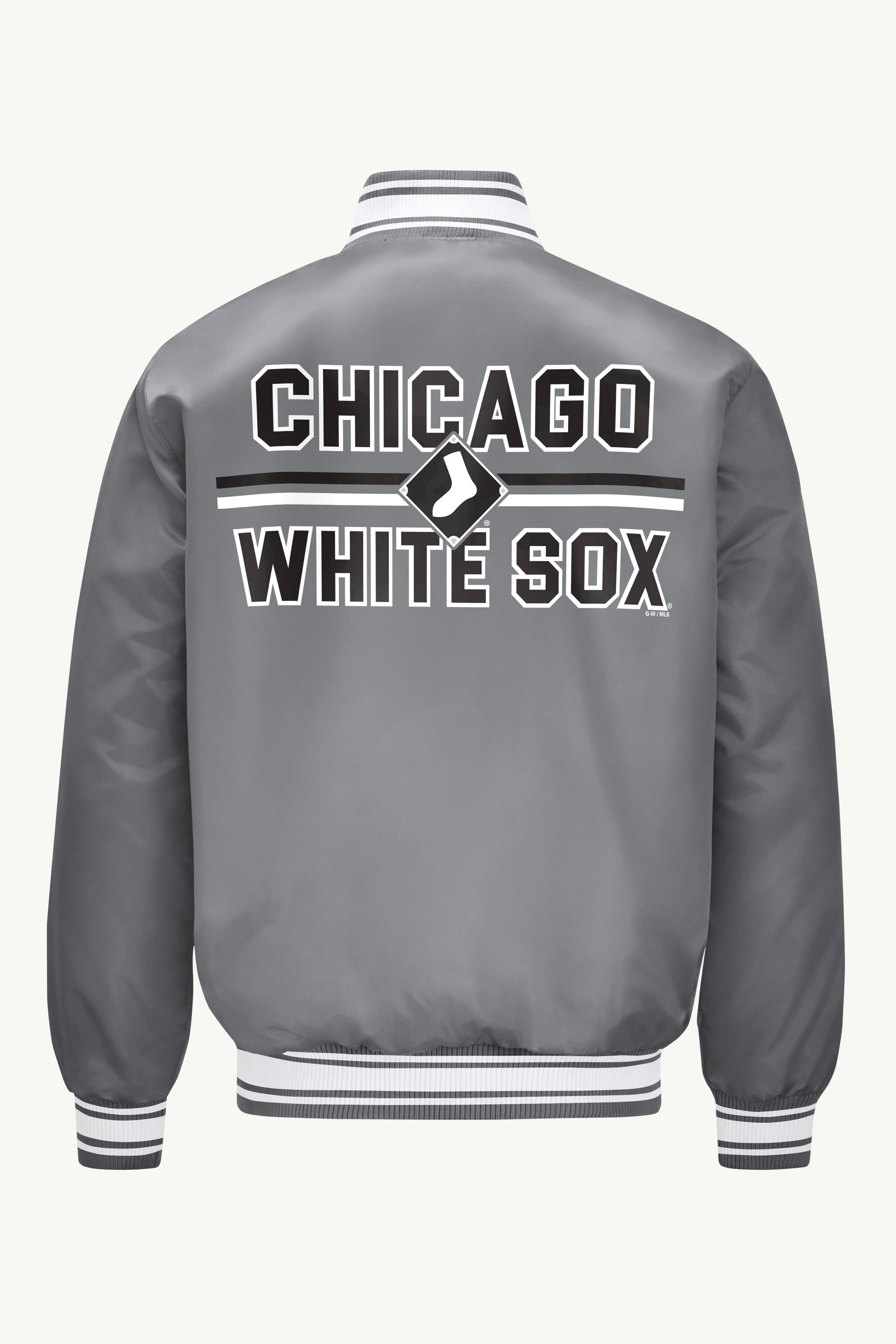 MENS CHICAGO WHITE SOX SATIN VARSITY JACKET sold by Starter product image thumbnail 2
