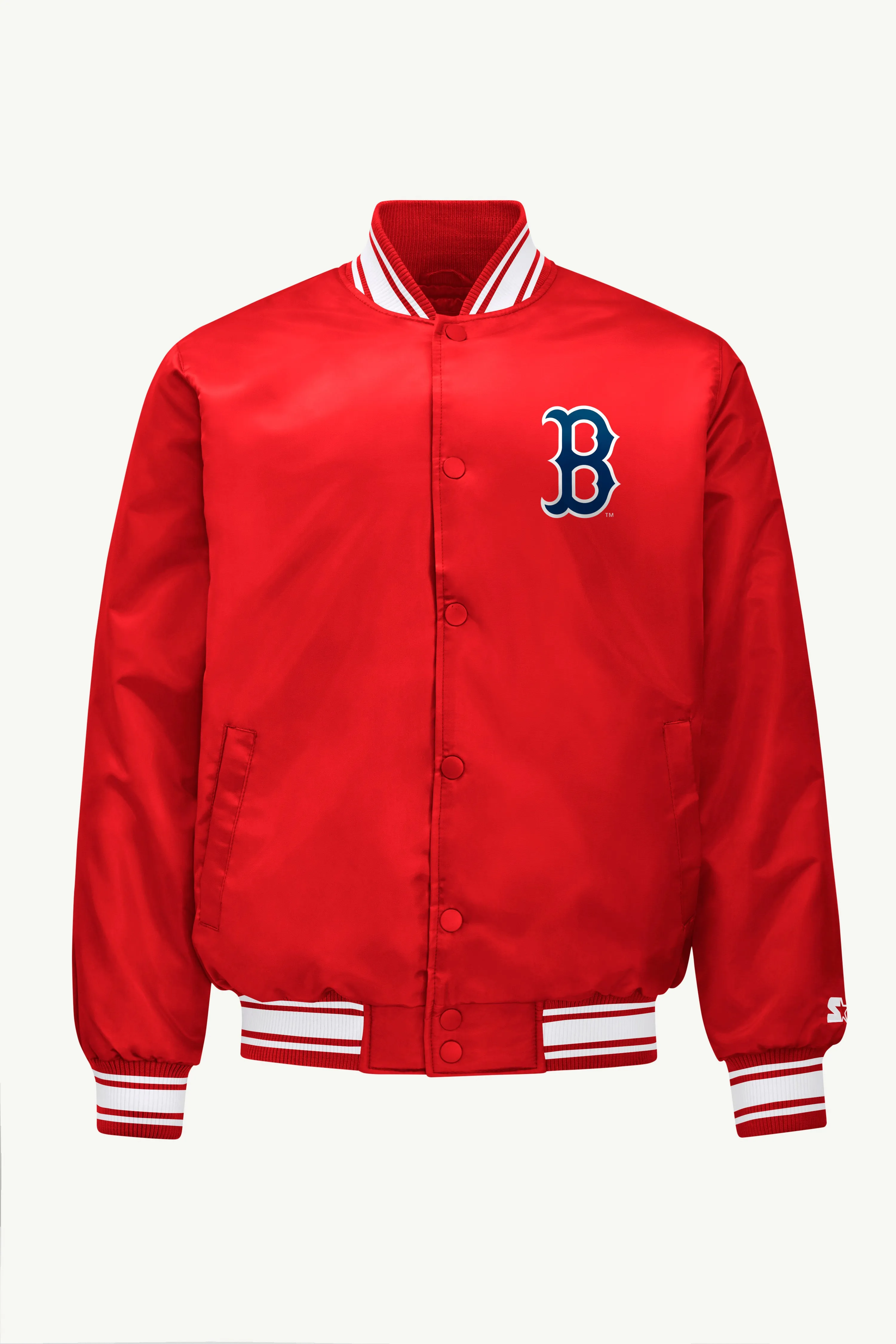 MENS BOSTON RED SOX SATIN VARSITY JACKET sold by Starter product image thumbnail 4