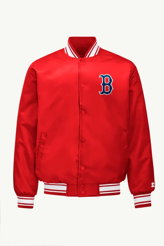 MENS BOSTON RED SOX SATIN VARSITY JACKET sold by Starter