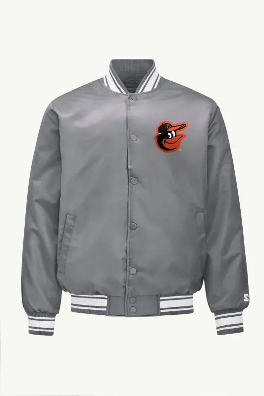 MENS BALTIMORE ORIOLES SATIN VARSITY JACKET sold by Starter