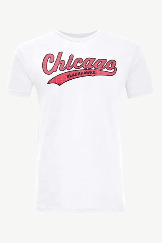 MENS CHICAGO BLACKHAWKS TAILSWEEP T SHIRT sold by Starter