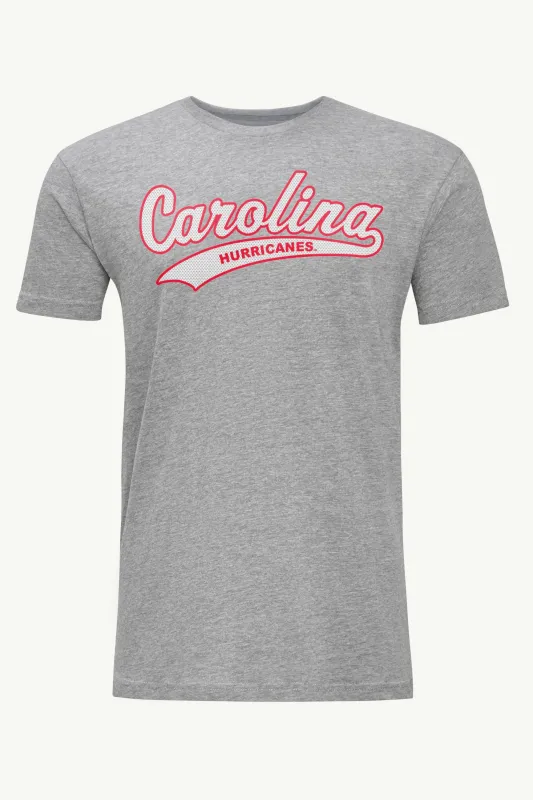 MENS CAROLINA HURRICANES TAILSWEEP T SHIRT made by Starter
