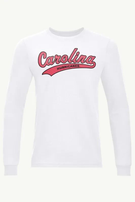 MENS CAROLINA HURRICANES TAILSWEEP LONG SLEEVE T SHIRT sold by Starter