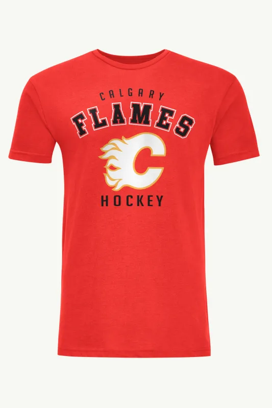 MENS CALGARY FLAMES GRAPHIC T SHIRT sold by Starter