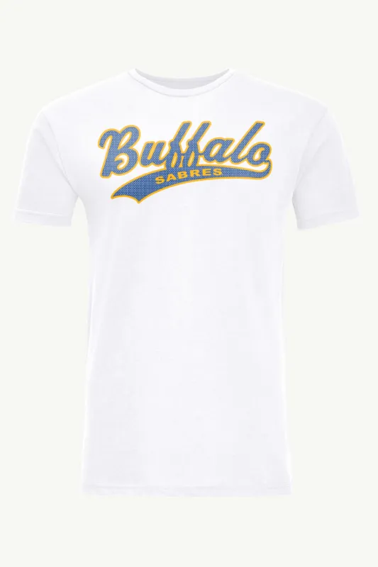 MENS BUFFALO SABRES TAILSWEEP T SHIRT made by Starter