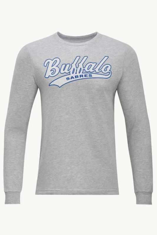 MENS BUFFALO SABRES TAILSWEEP LONG SLEEVE T SHIRT sold by Starter