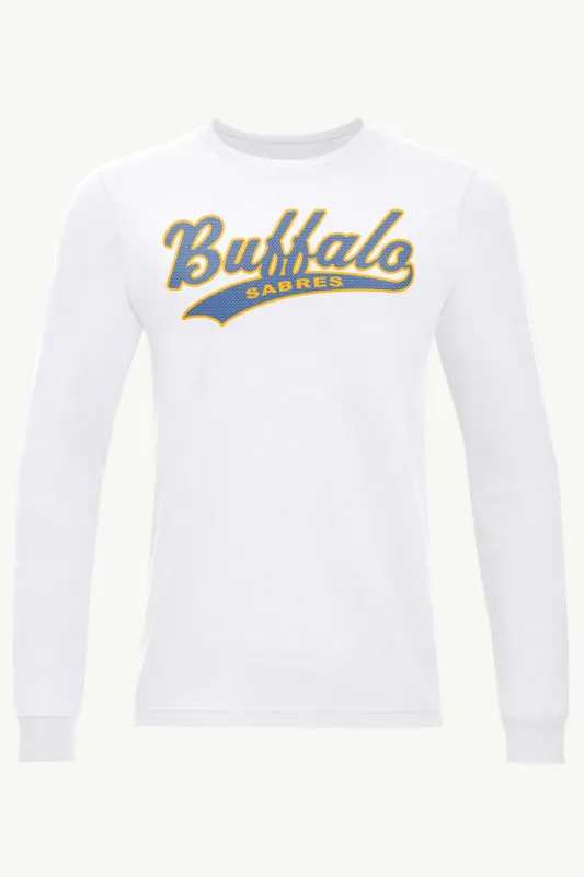 MENS BUFFALO SABRES TAILSWEEP LONG SLEEVE T SHIRT sold by Starter