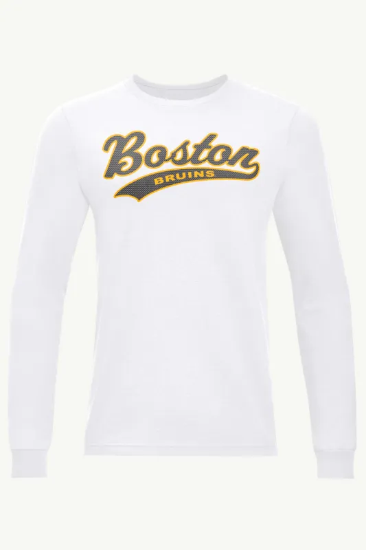 MENS BOSTON BRUINS TAILSWEEP LONG SLEEVE T SHIRT sold by Starter