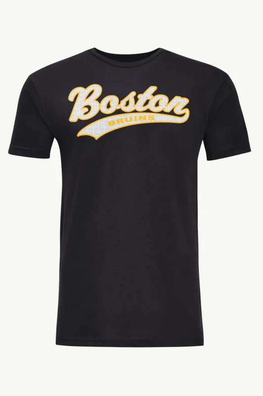 MENS BOSTON BRUINS TAILSWEEP T SHIRT made by Starter