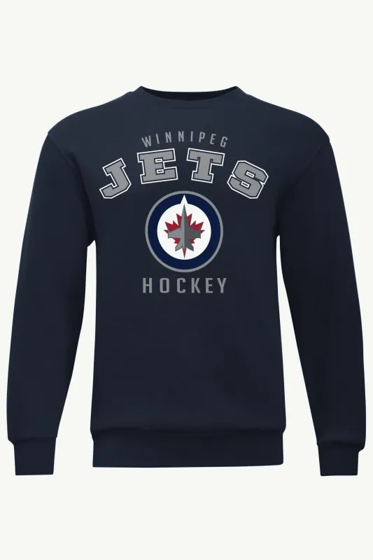 MENS WINNIPEG JETS GRAPHIC SWEATSHIRT sold by Starter