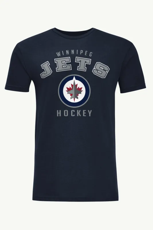 MENS WINNIPEG JETS GRAPHIC T SHIRT sold by Starter