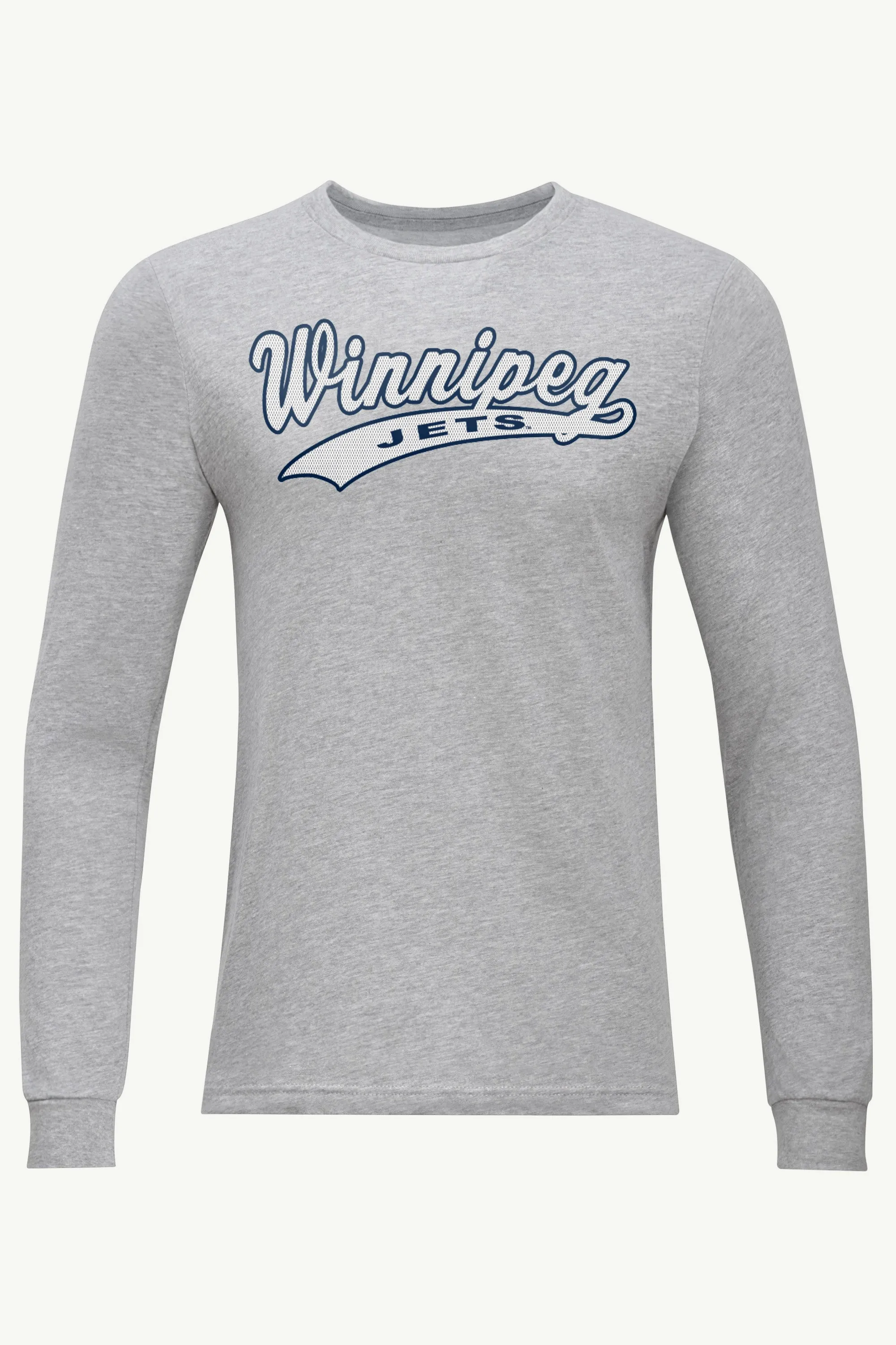 MENS WINNIPEG JETS TAILSWEEP LONG SLEEVE T SHIRT sold by Starter