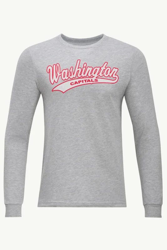MENS WASHINGTON CAPITALS TAILSWEEP LONG SLEEVE T SHIRT sold by Starter
