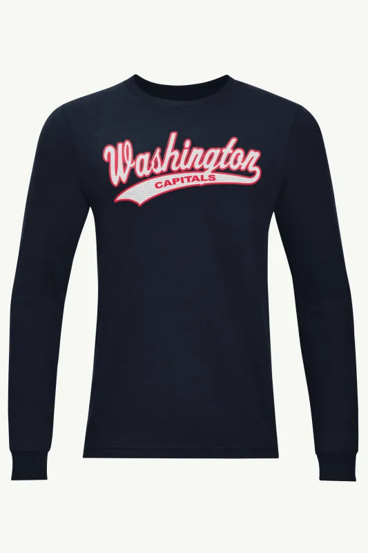 MENS WASHINGTON CAPITALS TAILSWEEP LONG SLEEVE T SHIRT sold by Starter