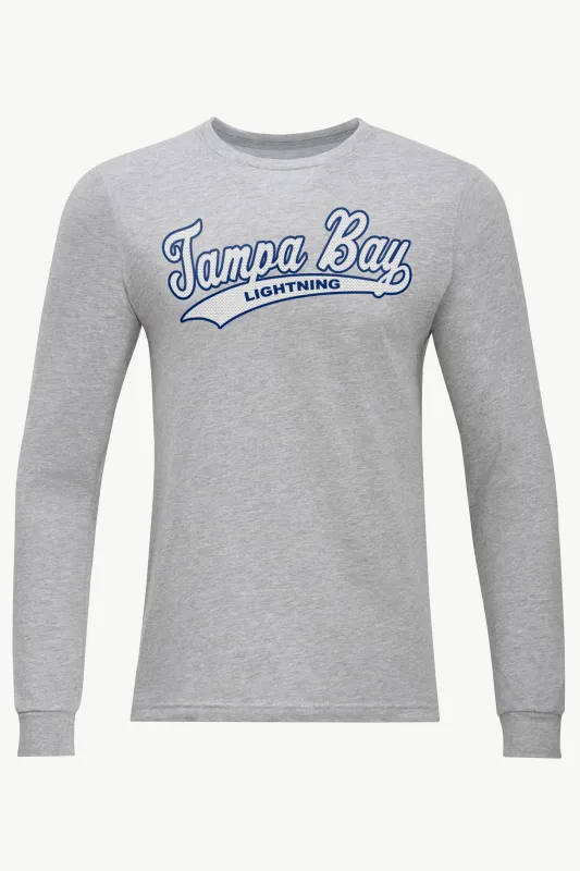 MENS TAMPA BAY LIGHTNING TAILSWEEP LONG SLEEVE T SHIRT sold by Starter
