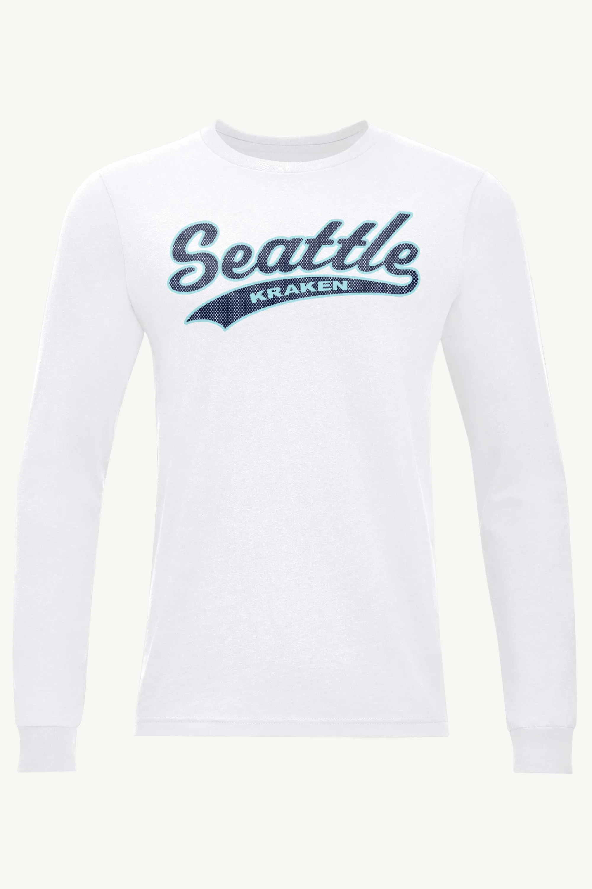MENS SEATTLE KRAKEN TAILSWEEP LONG SLEEVE T SHIRT sold by Starter