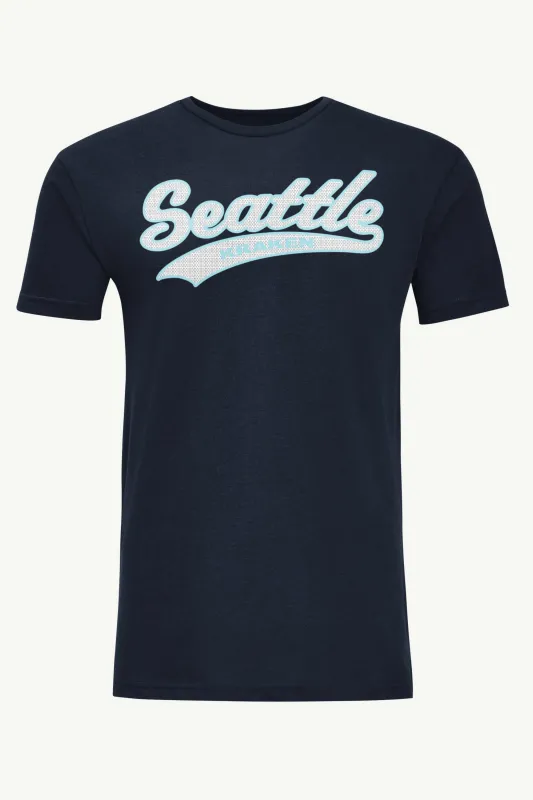 MENS SEATTLE KRAKEN TAILSWEEP T SHIRT sold by Starter