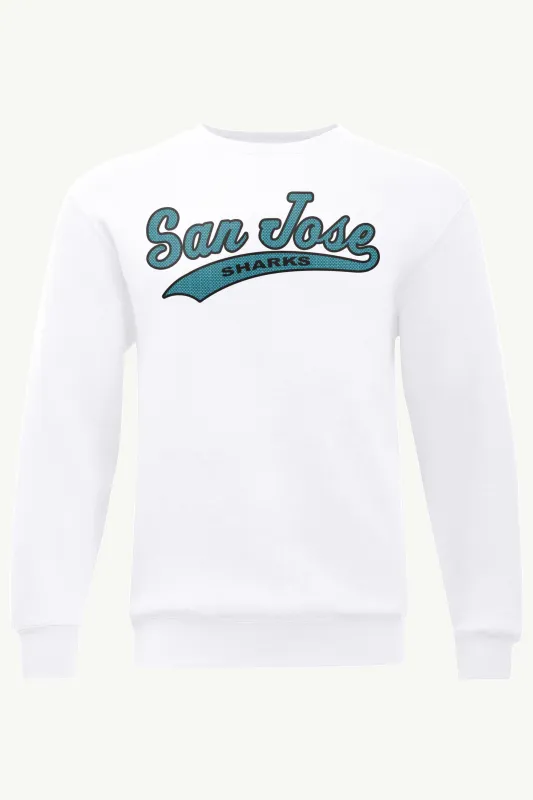 MENS SAN JOSE SHARKS TAILSWEEP SWEATSHIRT sold by Starter