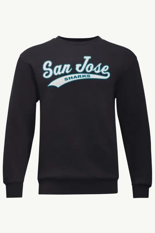 MENS SAN JOSE SHARKS TAILSWEEP SWEATSHIRT sold by Starter