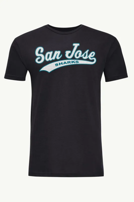 MENS SAN JOSE SHARKS TAILSWEEP T SHIRT sold by Starter